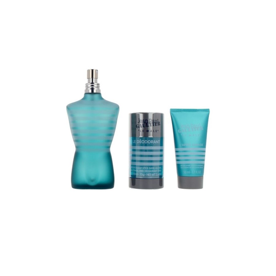 Set de Parfum Homme Jean Paul Gaultier LE MALE 3 Pièces