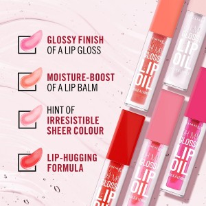 Lipstick Rimmel London OH MY GLOSS! 4,5 ml