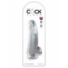 Realistic Dildo Pipedream - King Cock Transparent