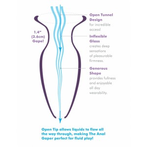 Plug Anal Pipedream Transparent