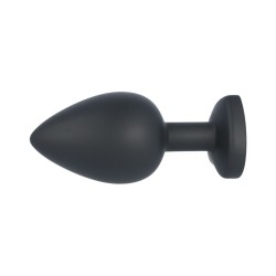 Plug Anal Virgite Noir Silicone Lot 3 Pièces