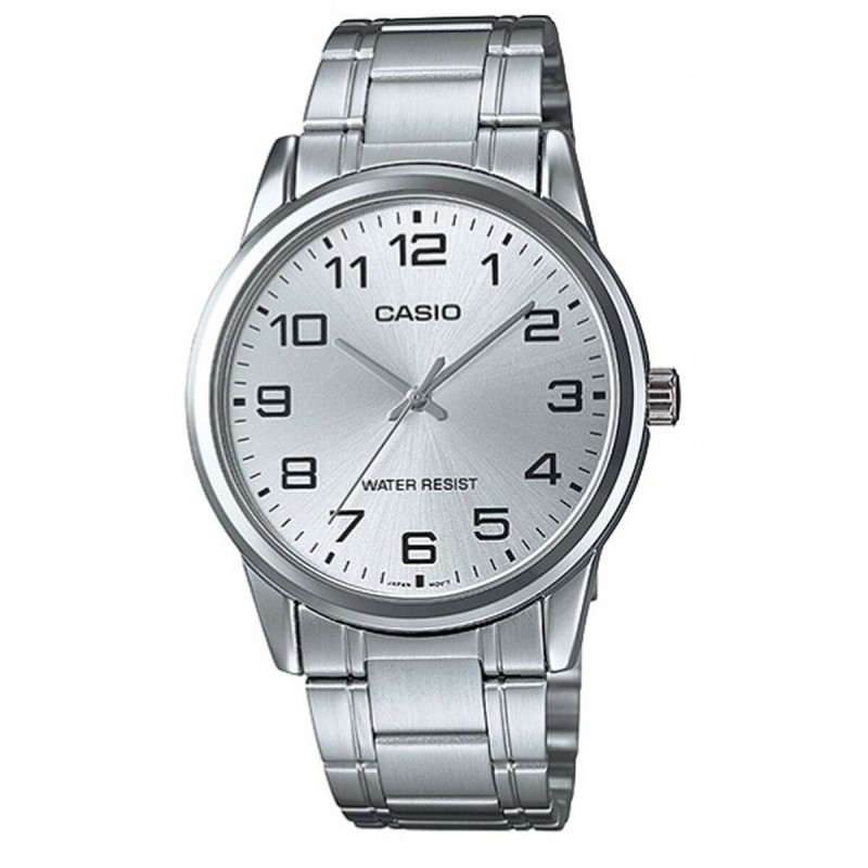 Unisex Watch Casio COLLECTION White Silver (Ø 38 mm)