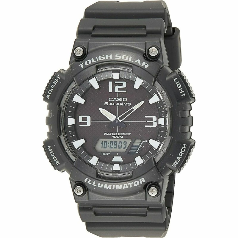 Montre Unisexe Casio AQ-S810W-1AVEF Noir (Ø 48 mm) (Ø 47 mm)