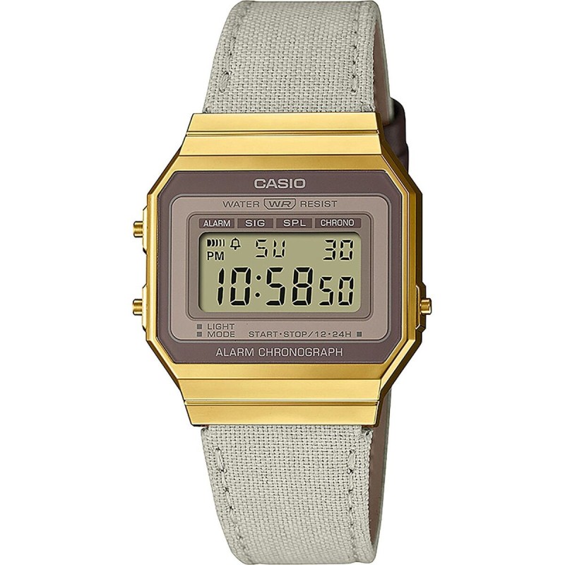 Unisex Watch Casio VINTAGE SLIM DESIGN Brown (Ø 35,5 mm)