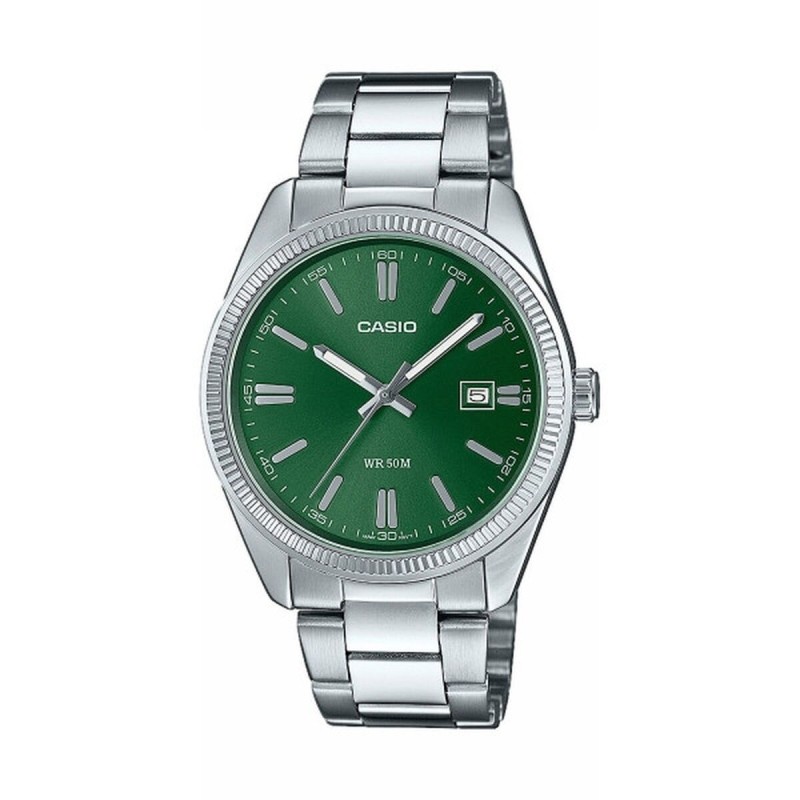 Montre Homme Casio MTP-1302PD-3AVEF Vert Argenté (Ø 38,5 mm)