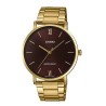 Montre Homme Casio MINIMAL GOLD - BROWN (Ø 40 mm)
