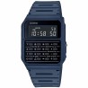 Unisex Watch Casio CALCULATOR Blue Black (Ø 35 mm)