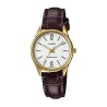 Montre Femme Casio 3H LADY LEATHER - WHITE (Ø 28 mm)
