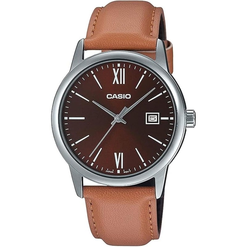 Montre Homme Casio DATE, LEATHER - BRONZE (Ø 37 mm)