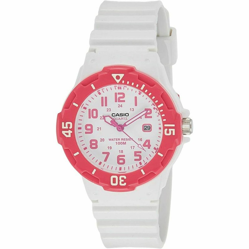 Ladies' Watch Casio LADY DIVER - WHITE (Ø 34 mm)