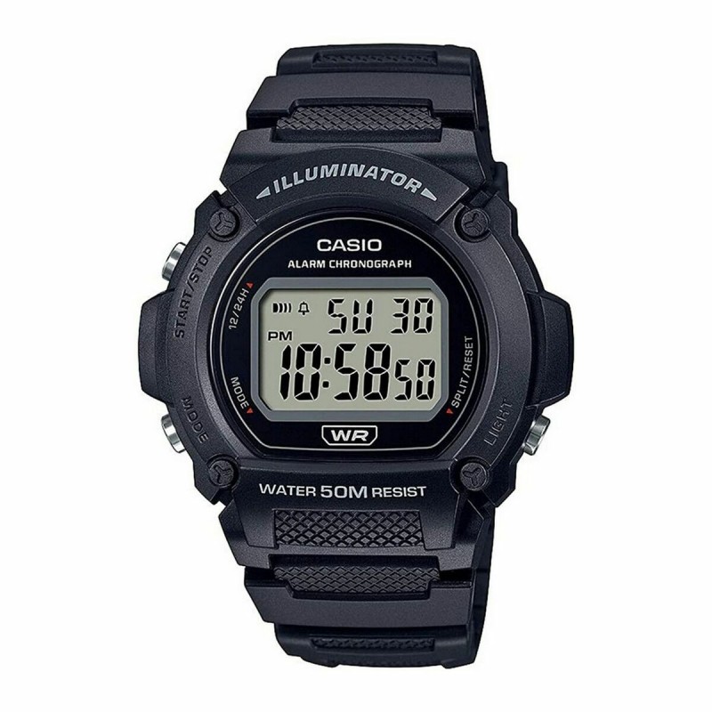 Men's Watch Casio W-219H-1AVCF Black