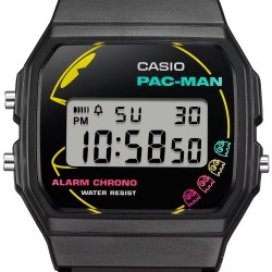Unisex Watch Casio F-91 - PACMAN Series Limited Edition Black (Ø 35 mm)