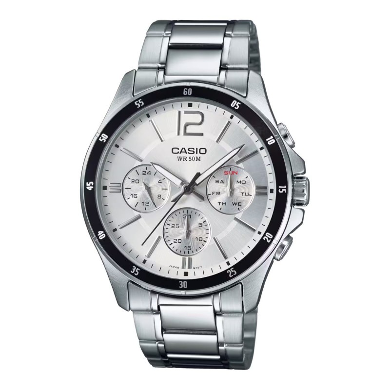 Men's Watch Casio MTP1374D7AVDF White (Ø 47 mm)