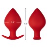 Anal plug Forto Red