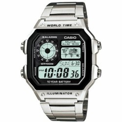 Unisex Watch Casio Bruni Basics-Clear 4054274791979 Black Silver