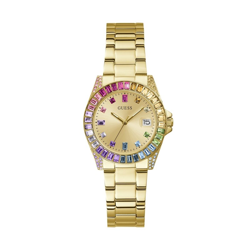 Montre Femme Guess OPALINE Doré