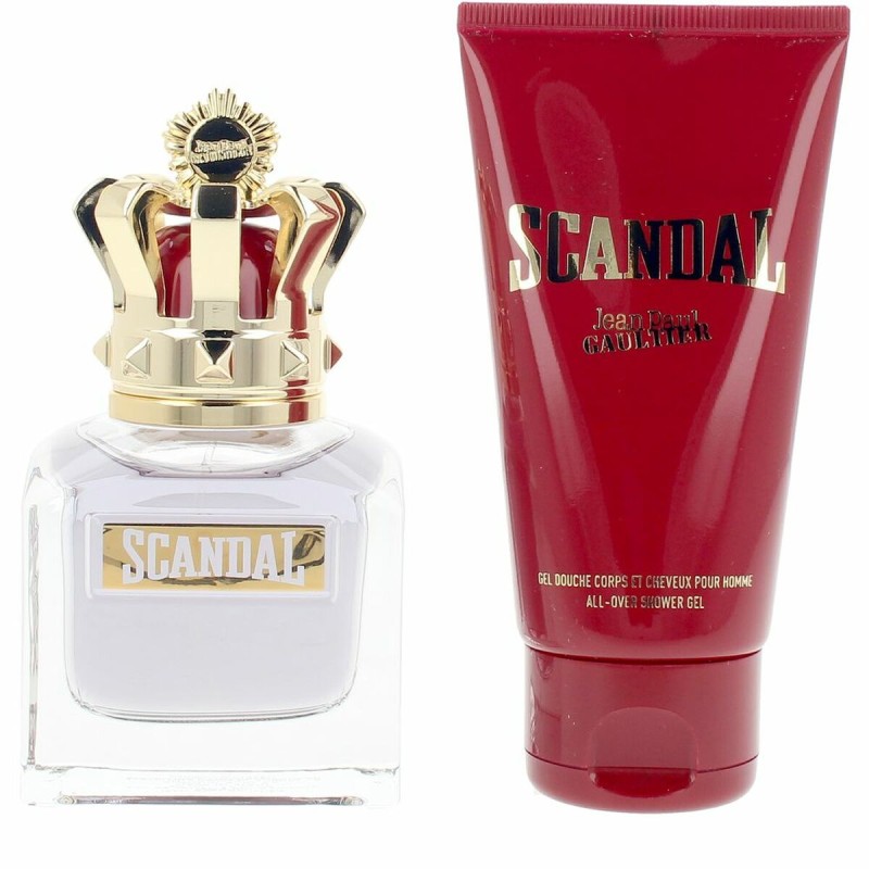 Set de Parfum Homme Jean Paul Gaultier SCANDAL POUR HOMME 3 Pièces