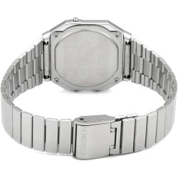 Unisex Watch Casio VINTAGE Black Silver (Ø 36 mm) (Ø 35,5 mm) (Ø 35 mm)