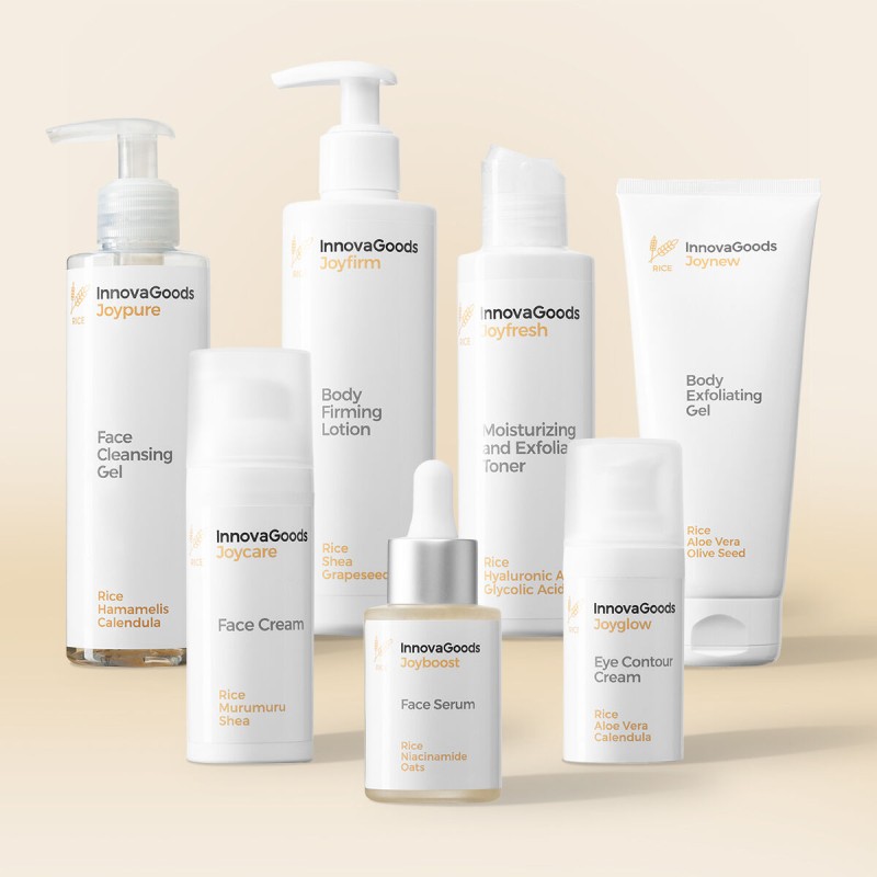 Face and Body Routine Pack Rice InnovaGoods