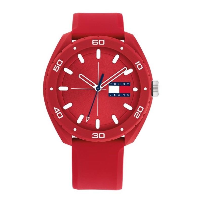 Men's Watch Tommy Hilfiger 1792065 Red (Ø 44 mm)