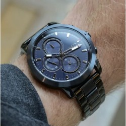 Men's Watch Tommy Hilfiger 1792049 Black (Ø 46 mm)