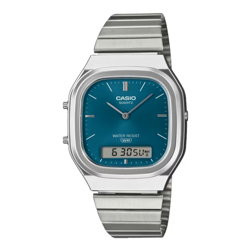 Unisex Watch Casio SQUARE LADY - TEAL