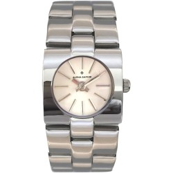 Montre Unisexe Alpha Saphir 271K Beige Argenté