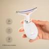 Appareil de Massage Facial Électrique Raffermissant pour Visage et Cou avec LED, EMS et Chaleur Selora InnovaGoods