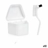 Set pour Dentiers Berilo Blanc polypropylène (12 Unités)