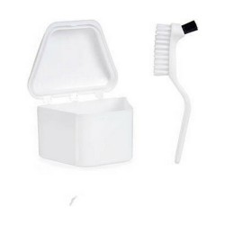 Set pour Dentiers Berilo Blanc polypropylène (12 Unités)