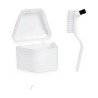 Denture Set Berilo White polypropylene (12 Units)
