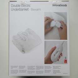 Double Electric Underblanket Blewarm InnovaGoods 60+60 W 140 x 160 cm White (Refurbished A)