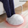 InnovaGoods Chauffe-pieds électrique unisexe au design ergonomique, 3 niveaux de température réglables