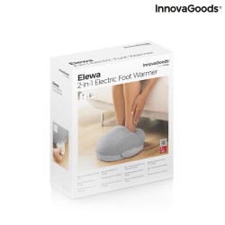 InnovaGoods Chauffe-pieds électrique unisexe au design ergonomique, 3 niveaux de température réglables