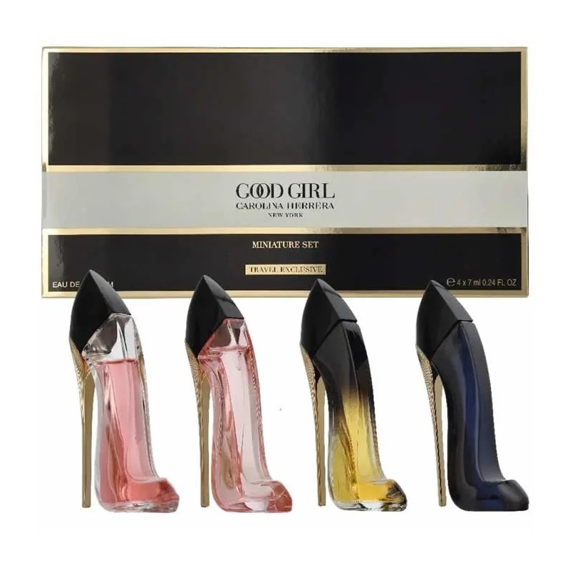 Carolina Herrera Good Girl Miniature Set Eau De Parfum 4x7ml