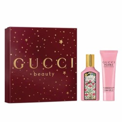 Gucci Flora Gorgeous Gardenia Eau De Parfum Spray 50ml Coffret 2 Produits