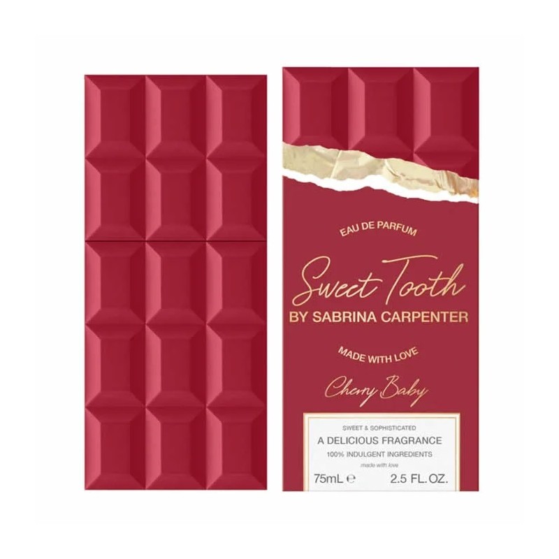 Sabrina Carpenter Sweet Tooth Cherry Baby Eau De Parfum Vaporisateur 75ml