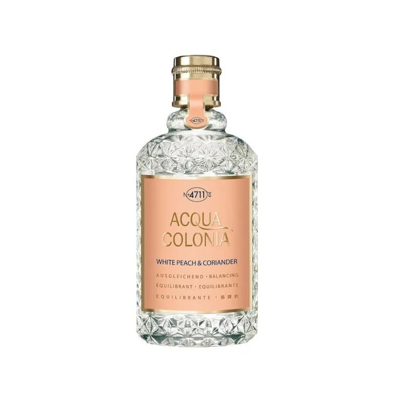 4711 Acqua Colonia White Peach And Coriander Eau De Cologne Vaporisateur 170ml
