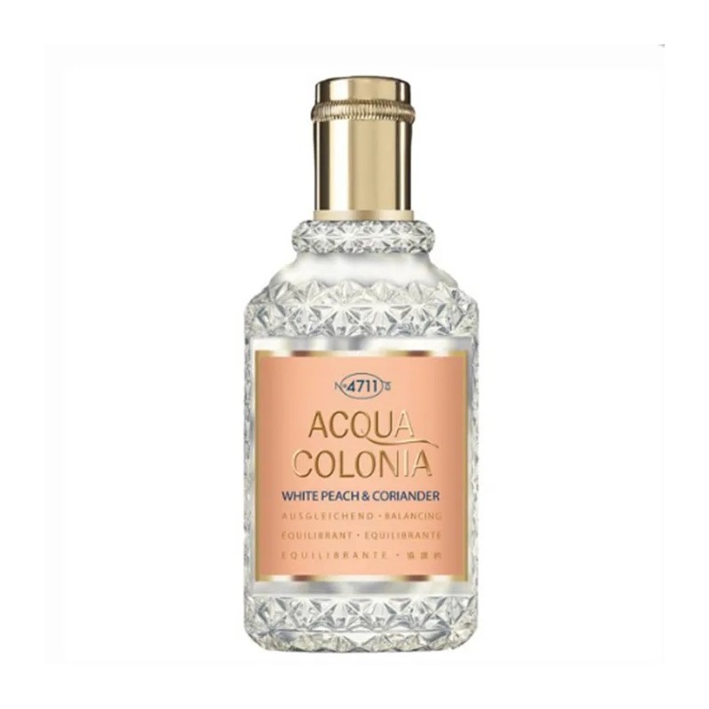 4711 Acqua Colonia White Peach & Coriander Eau De Cologne Vaporisateur 50ml