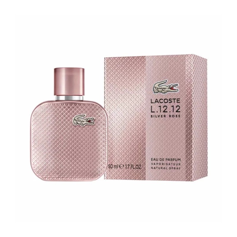 Lacoste L.12.12 Silver Rose Eau De Parfum Vaporisateur 50ml
