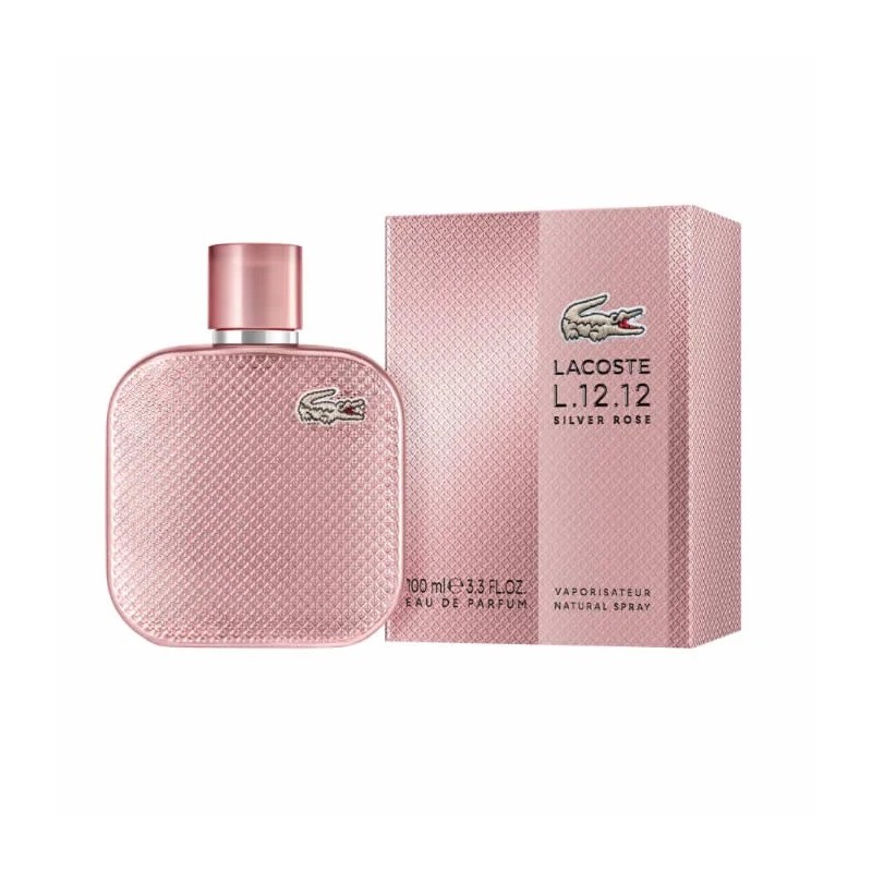 Lacoste L.12.12 Silver Rose Eau De Parfum Vaporisateur 100ml