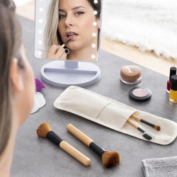 Set of Wooden Make-up...