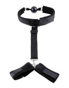 Handcuffs, gags and clamps