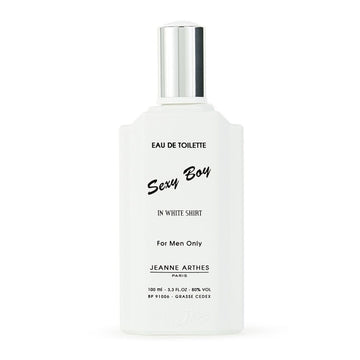 Men's Perfume Jeanne Arthes 100 ml Sexy Boy White Shirt