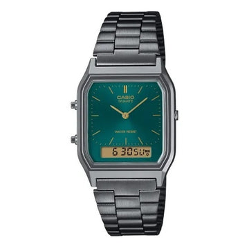 Montre Homme Casio AQ-230EGG-3AEF Vert Argenté