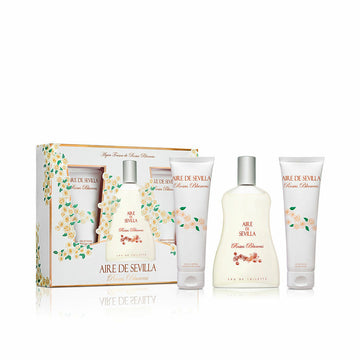 Women's Perfume Set Aire Sevilla Rosas Blancas 3 Pieces