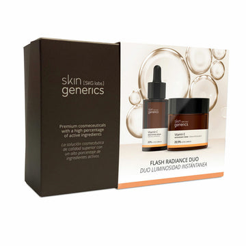 Set de cosmétique unisexe Skin Generics Flash Radiance Duo 2 Pièces