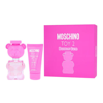 Set de Parfum Femme Moschino Toy 2 Bubble Gum EDT 2 Pièces